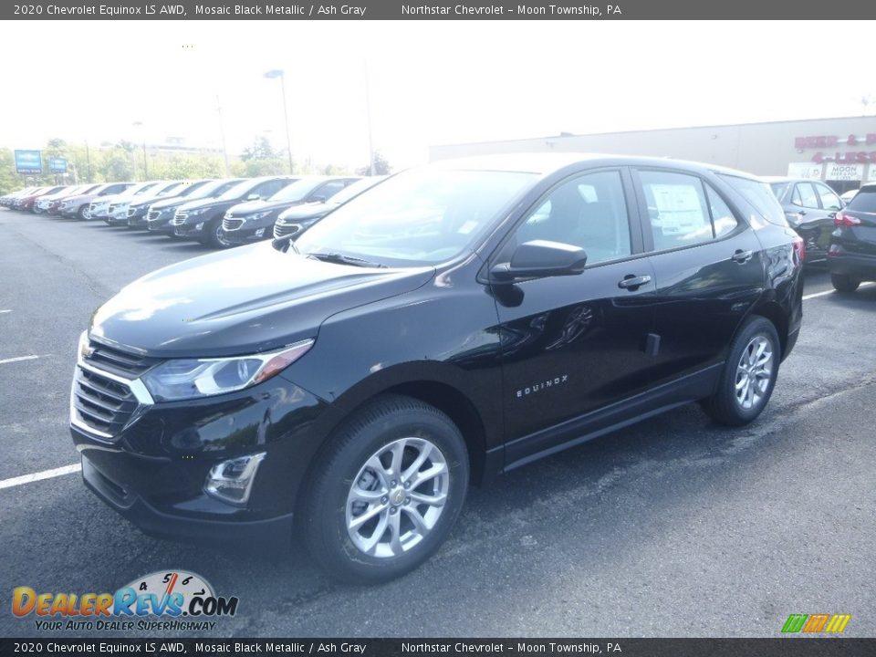 2020 Chevrolet Equinox LS AWD Mosaic Black Metallic / Ash Gray Photo #1
