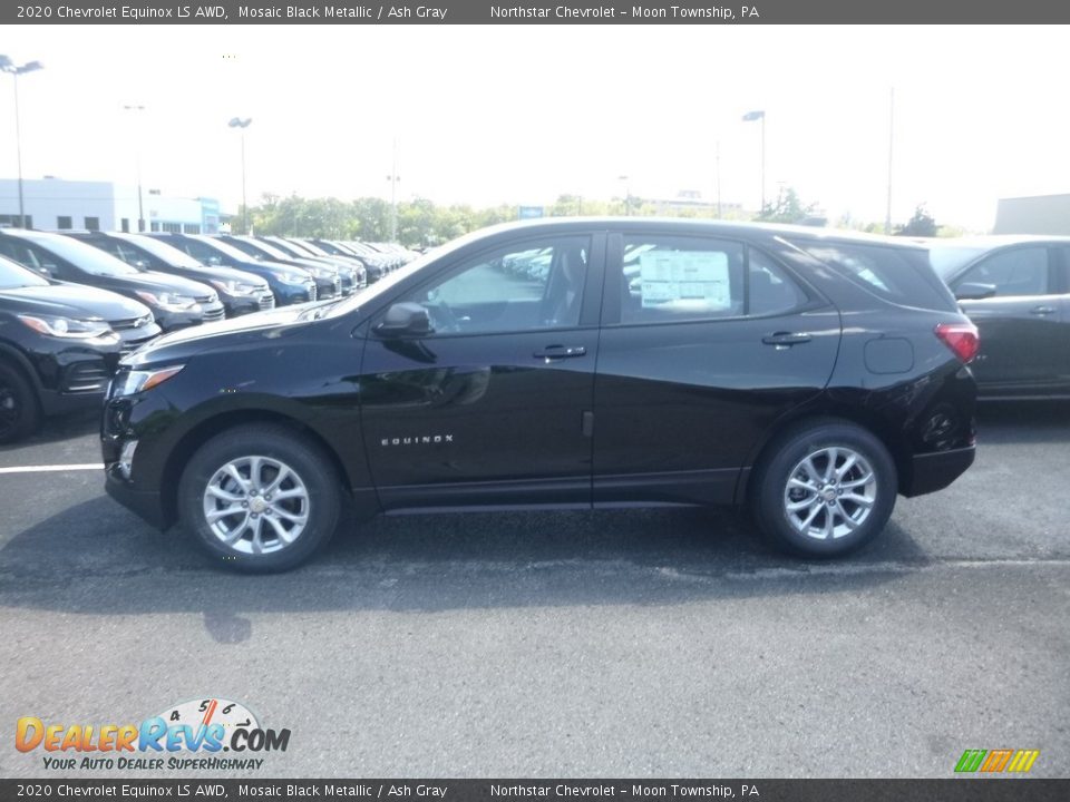 2020 Chevrolet Equinox LS AWD Mosaic Black Metallic / Ash Gray Photo #2