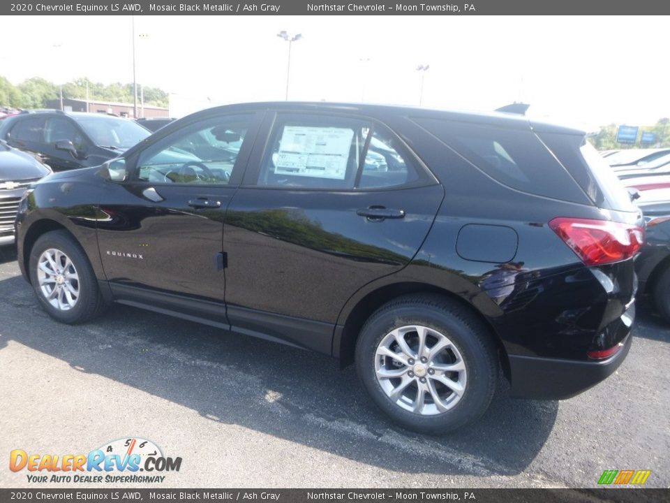 2020 Chevrolet Equinox LS AWD Mosaic Black Metallic / Ash Gray Photo #3
