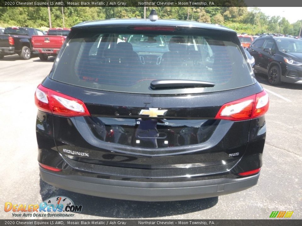 2020 Chevrolet Equinox LS AWD Mosaic Black Metallic / Ash Gray Photo #4