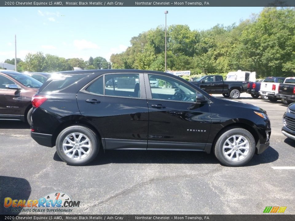 2020 Chevrolet Equinox LS AWD Mosaic Black Metallic / Ash Gray Photo #6