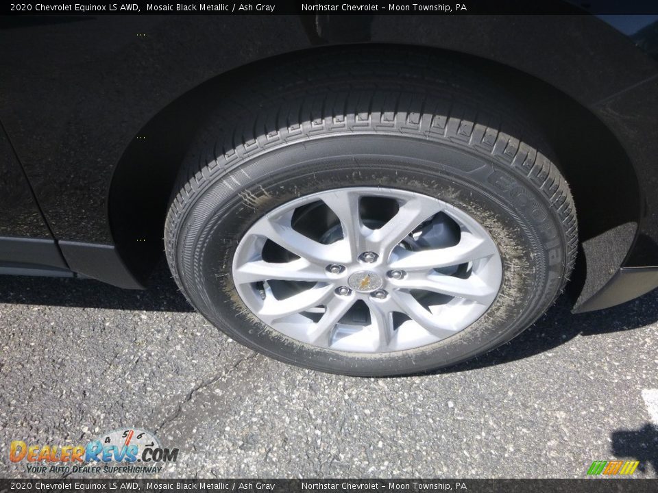 2020 Chevrolet Equinox LS AWD Mosaic Black Metallic / Ash Gray Photo #8