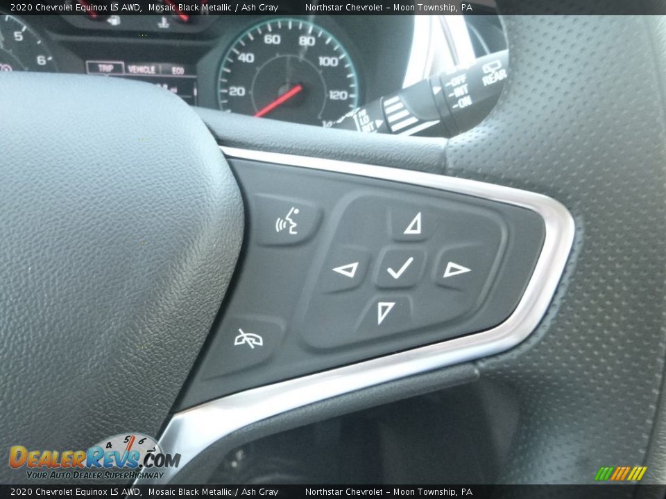 2020 Chevrolet Equinox LS AWD Mosaic Black Metallic / Ash Gray Photo #17