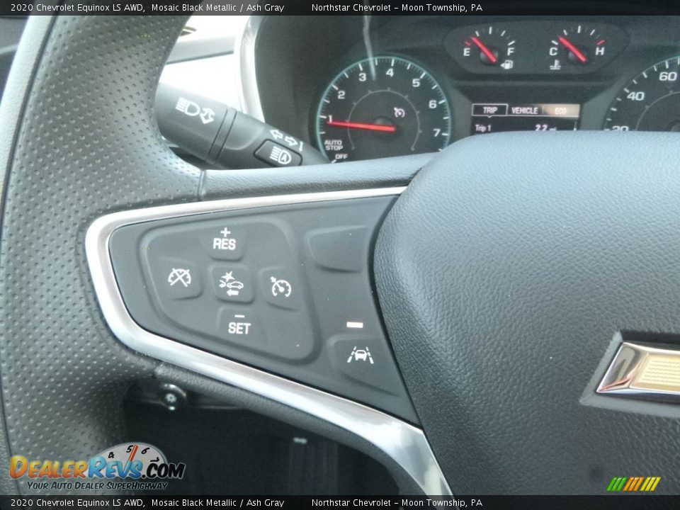 2020 Chevrolet Equinox LS AWD Mosaic Black Metallic / Ash Gray Photo #18