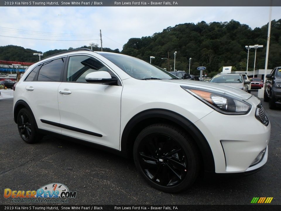 Snow White Pearl 2019 Kia Niro S Touring Hybrid Photo #9