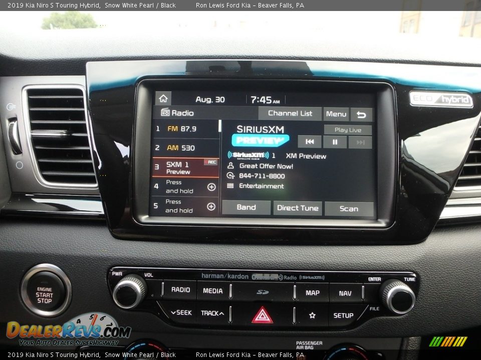 Controls of 2019 Kia Niro S Touring Hybrid Photo #18