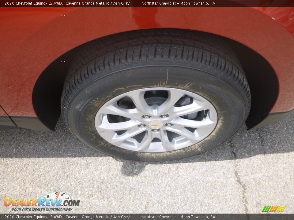2020 Chevrolet Equinox LS AWD Cayenne Orange Metallic / Ash Gray Photo #8