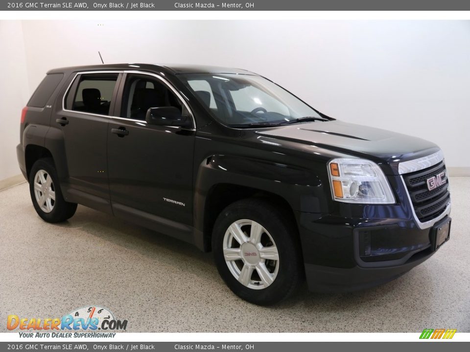 2016 GMC Terrain SLE AWD Onyx Black / Jet Black Photo #1