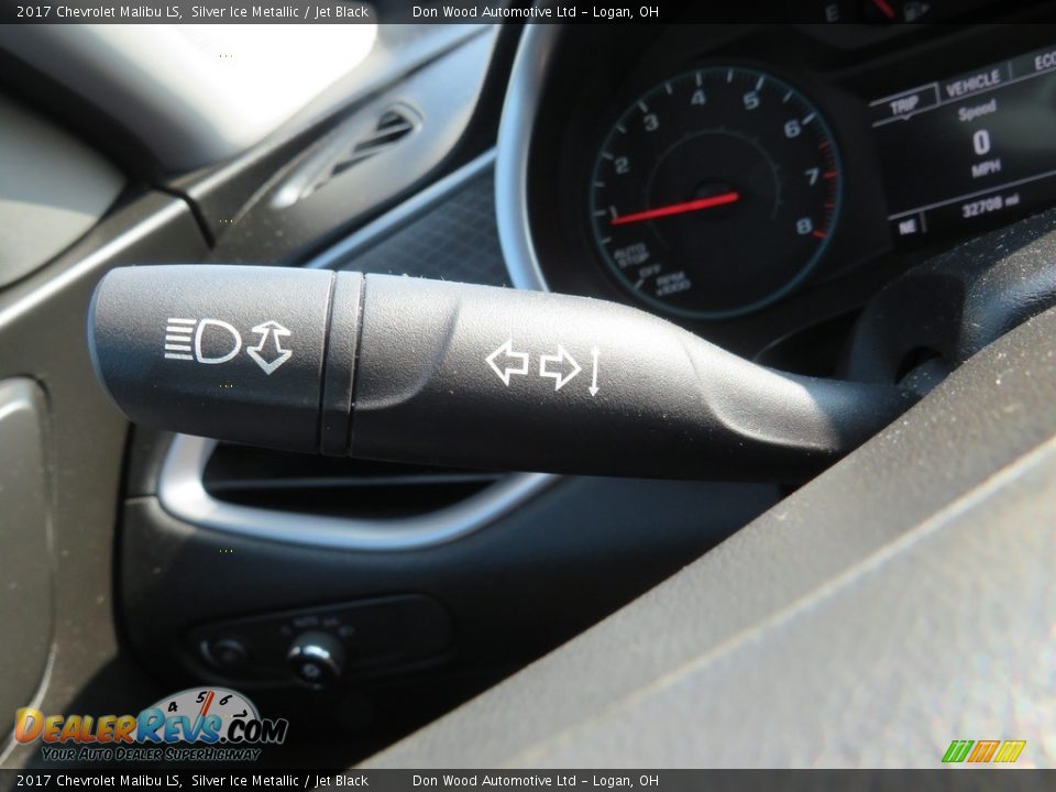 2017 Chevrolet Malibu LS Silver Ice Metallic / Jet Black Photo #21