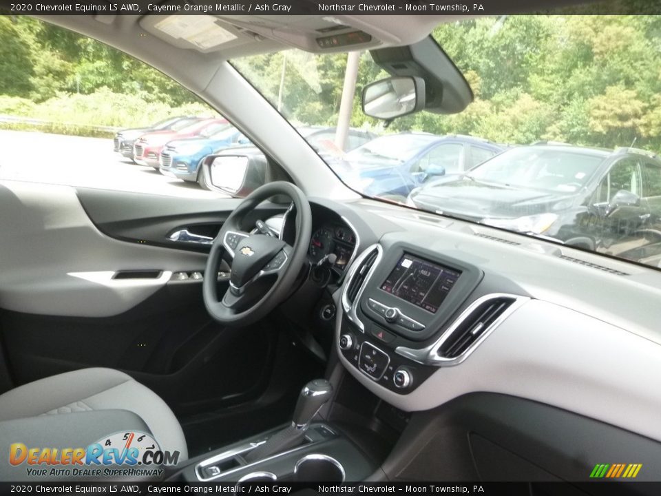 2020 Chevrolet Equinox LS AWD Cayenne Orange Metallic / Ash Gray Photo #10