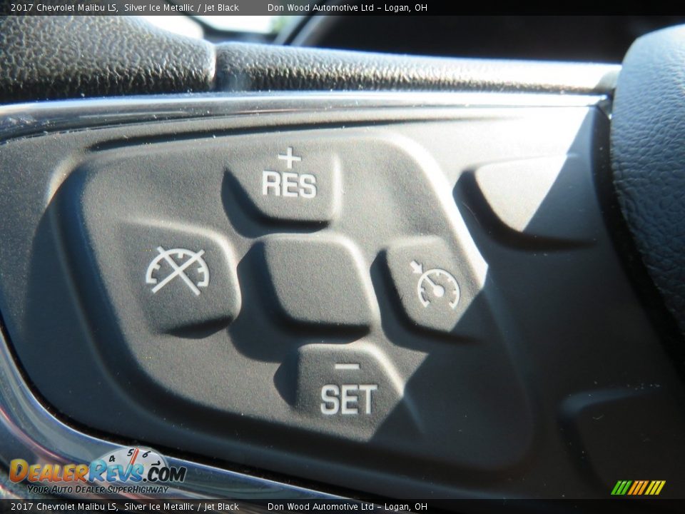 2017 Chevrolet Malibu LS Silver Ice Metallic / Jet Black Photo #22