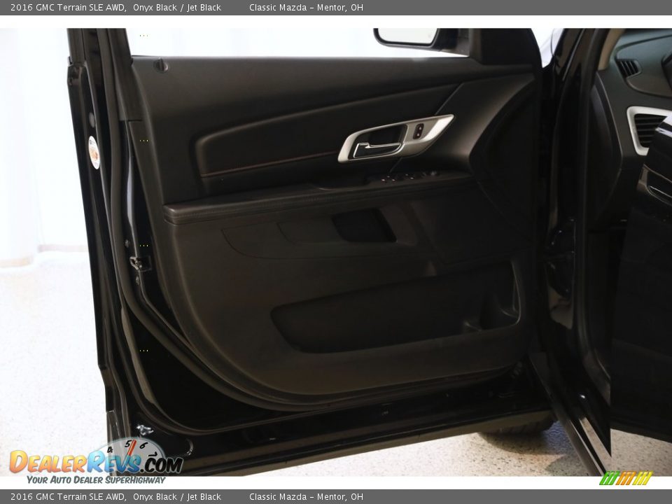 2016 GMC Terrain SLE AWD Onyx Black / Jet Black Photo #4