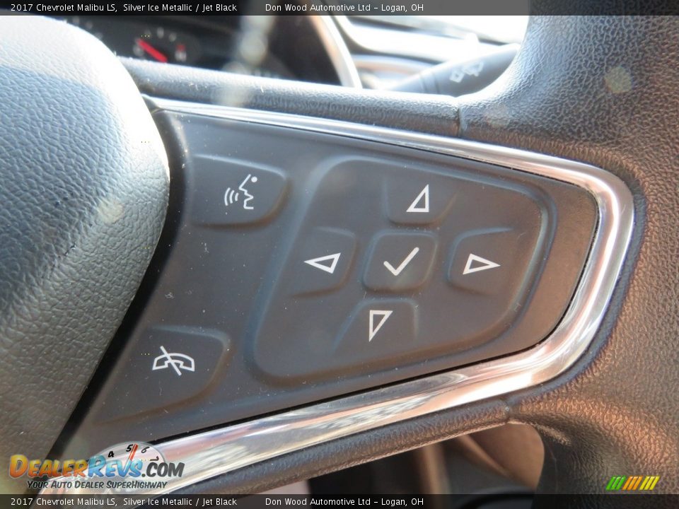 2017 Chevrolet Malibu LS Silver Ice Metallic / Jet Black Photo #23