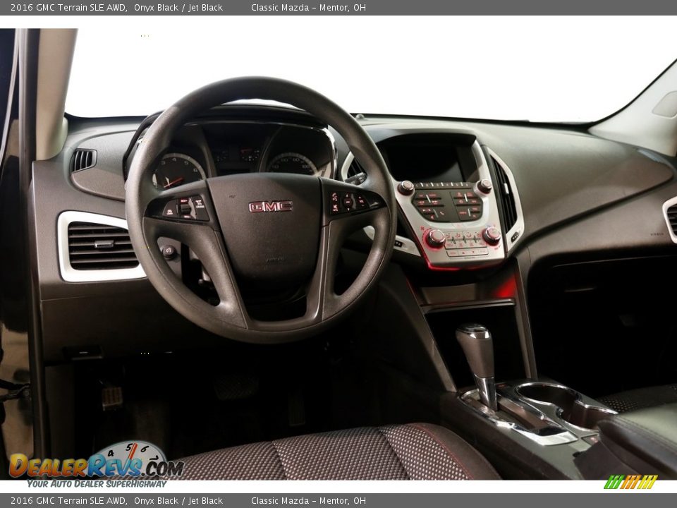 2016 GMC Terrain SLE AWD Onyx Black / Jet Black Photo #6