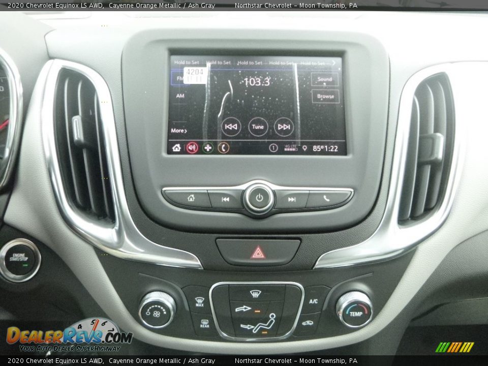 2020 Chevrolet Equinox LS AWD Cayenne Orange Metallic / Ash Gray Photo #16