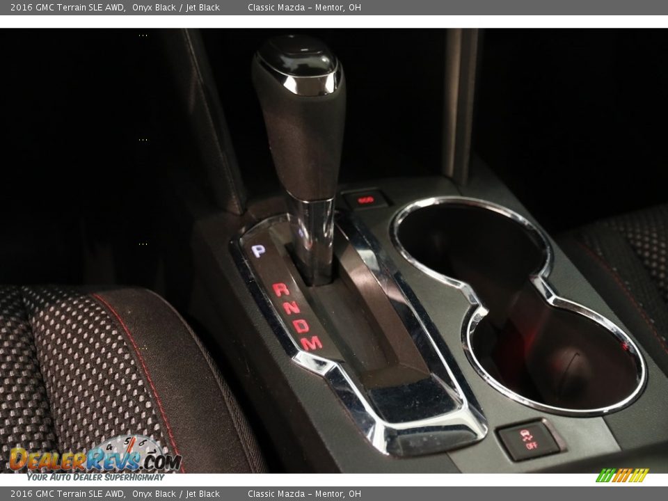 2016 GMC Terrain SLE AWD Onyx Black / Jet Black Photo #12