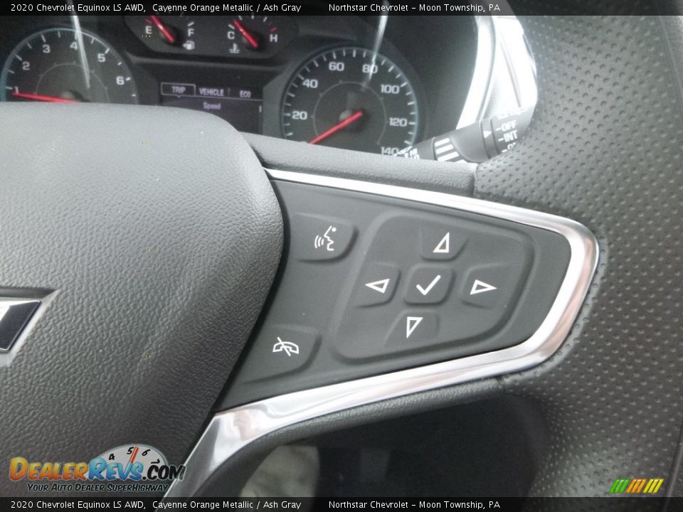 2020 Chevrolet Equinox LS AWD Cayenne Orange Metallic / Ash Gray Photo #18