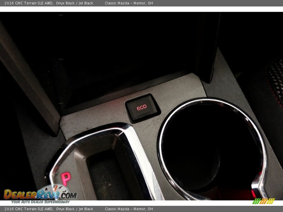 2016 GMC Terrain SLE AWD Onyx Black / Jet Black Photo #13