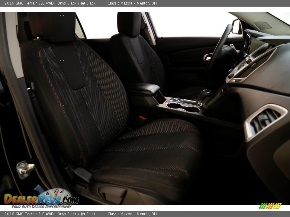 2016 GMC Terrain SLE AWD Onyx Black / Jet Black Photo #14