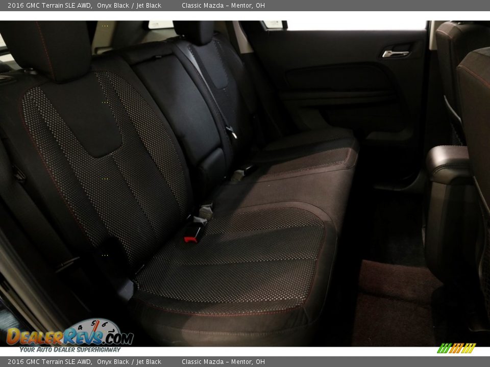 2016 GMC Terrain SLE AWD Onyx Black / Jet Black Photo #15
