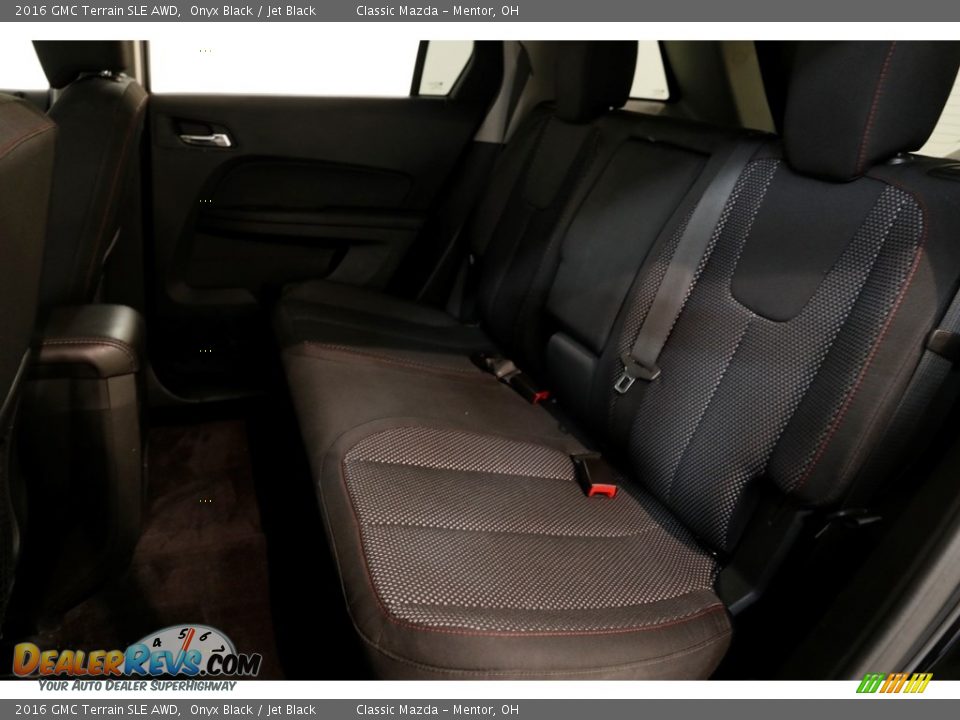 2016 GMC Terrain SLE AWD Onyx Black / Jet Black Photo #16