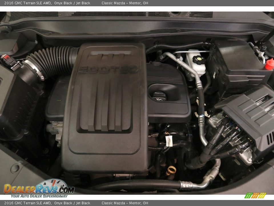 2016 GMC Terrain SLE AWD Onyx Black / Jet Black Photo #18