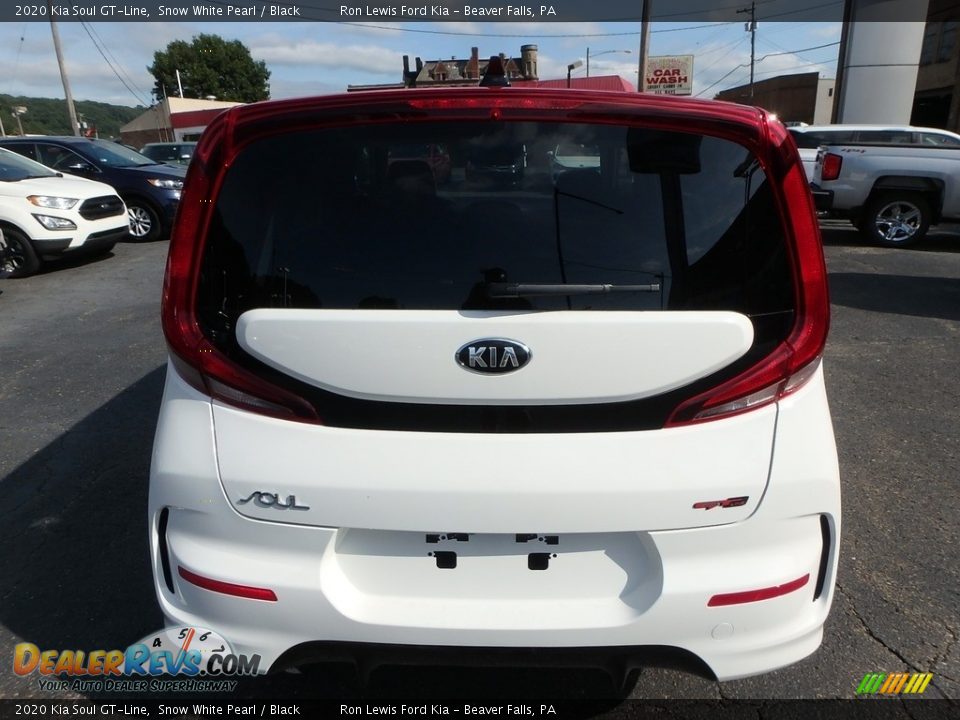 2020 Kia Soul GT-Line Snow White Pearl / Black Photo #3