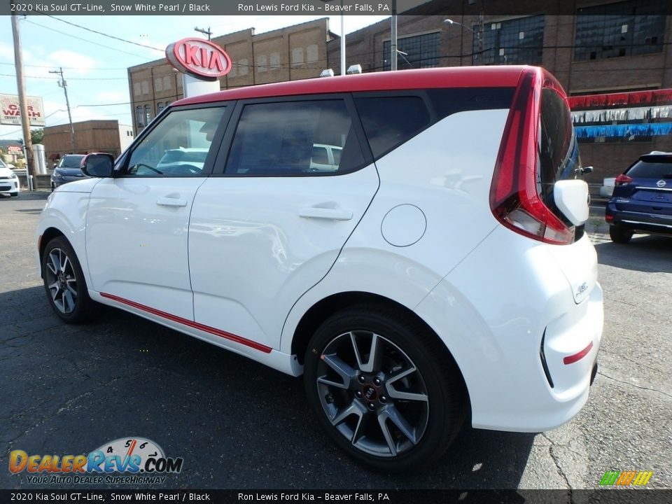 2020 Kia Soul GT-Line Snow White Pearl / Black Photo #5