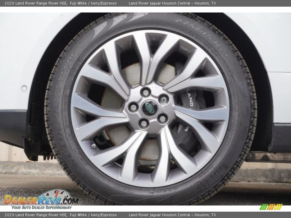 2020 Land Rover Range Rover HSE Fuji White / Ivory/Espresso Photo #10