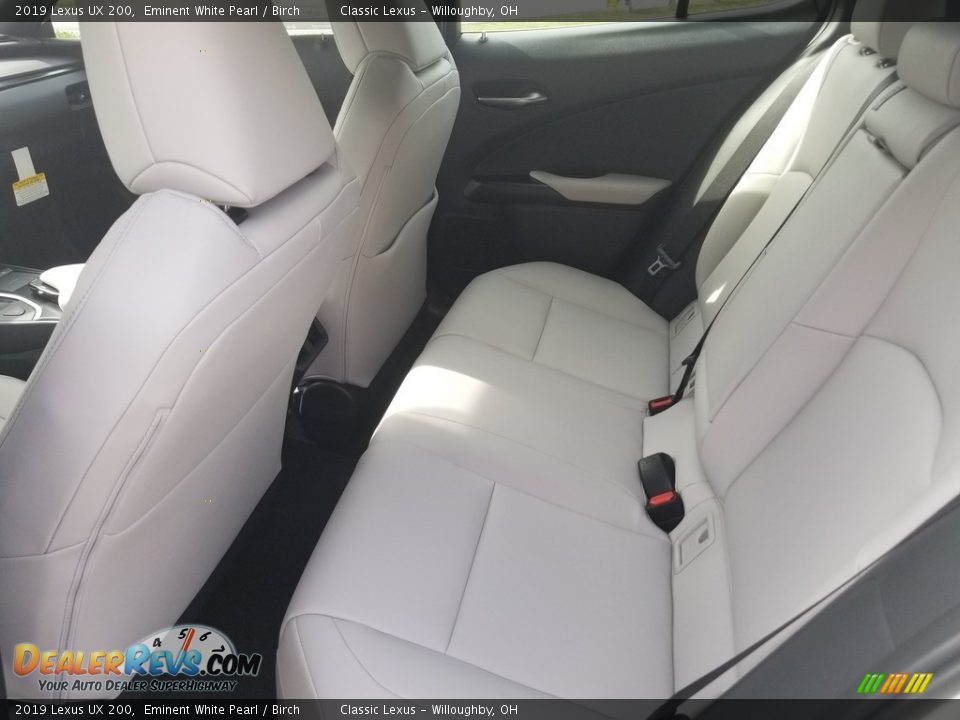 2019 Lexus UX 200 Eminent White Pearl / Birch Photo #3