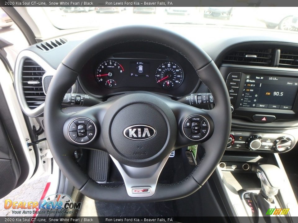 2020 Kia Soul GT-Line Steering Wheel Photo #16