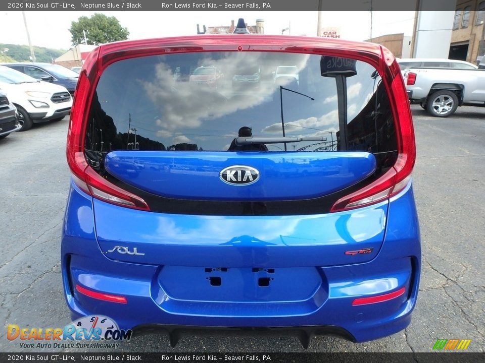 2020 Kia Soul GT-Line Neptune Blue / Black Photo #3