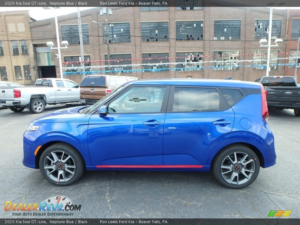 Neptune Blue 2020 Kia Soul GT-Line Photo #6