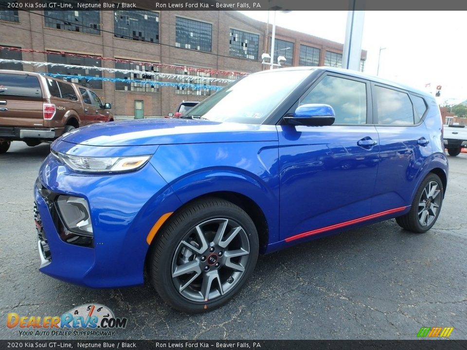 Neptune Blue 2020 Kia Soul GT-Line Photo #7