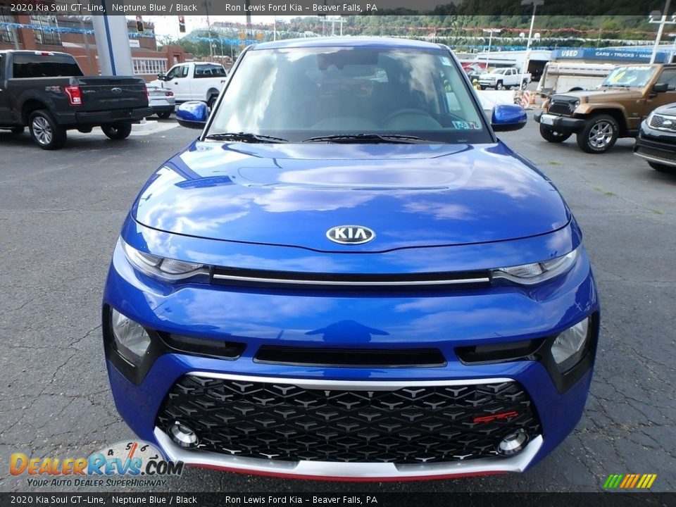 2020 Kia Soul GT-Line Neptune Blue / Black Photo #8