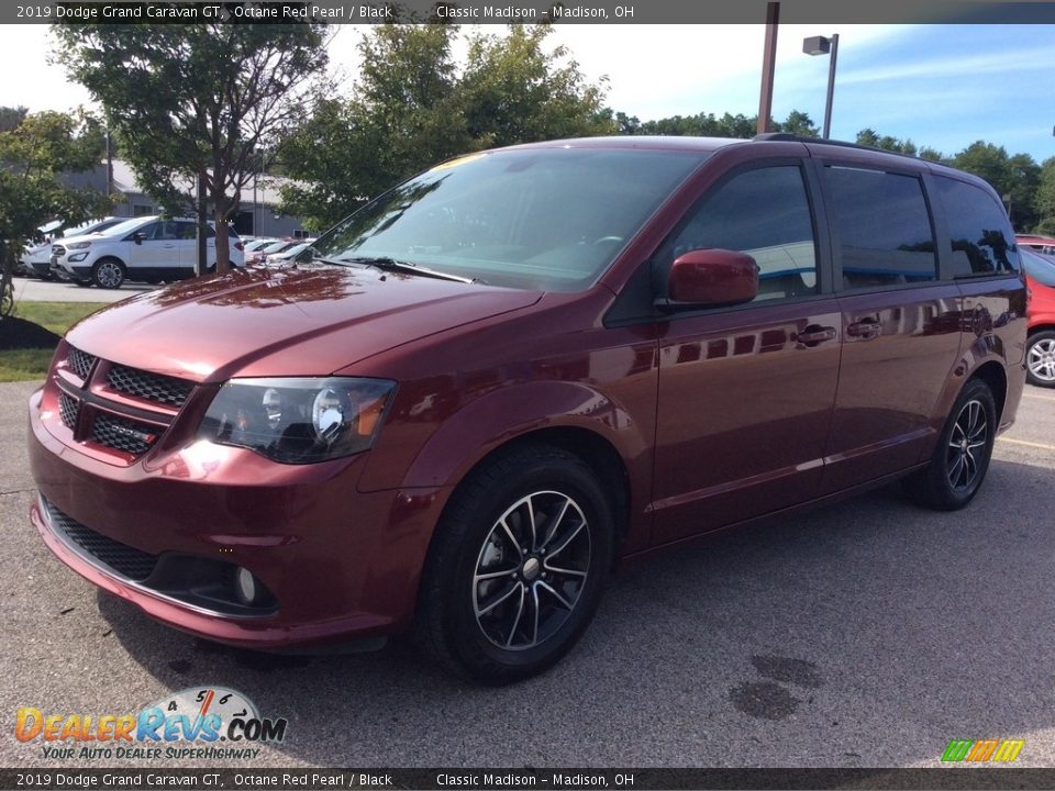 2019 Dodge Grand Caravan GT Octane Red Pearl / Black Photo #5