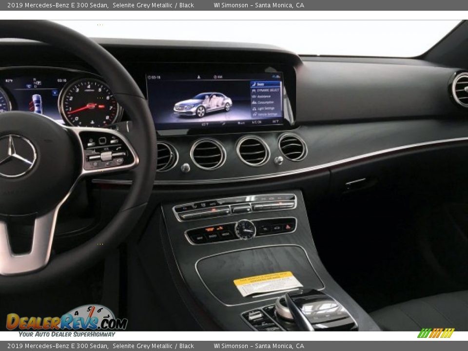 2019 Mercedes-Benz E 300 Sedan Selenite Grey Metallic / Black Photo #6