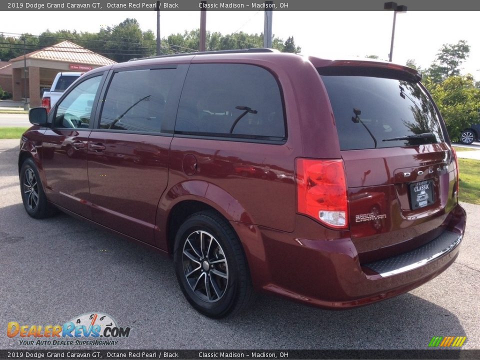 2019 Dodge Grand Caravan GT Octane Red Pearl / Black Photo #7