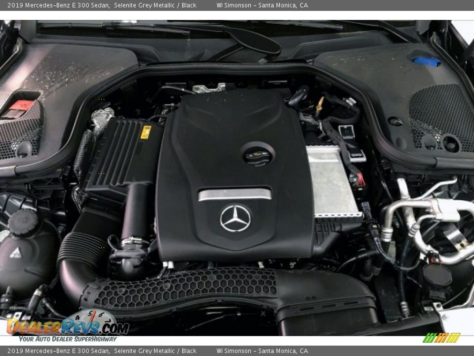 2019 Mercedes-Benz E 300 Sedan Selenite Grey Metallic / Black Photo #8