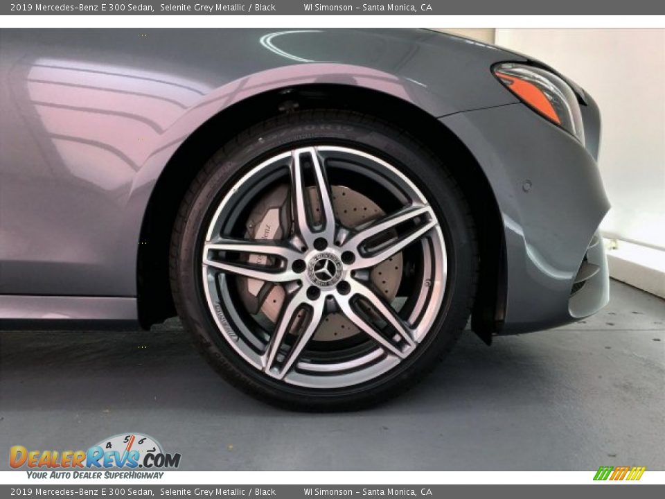 2019 Mercedes-Benz E 300 Sedan Selenite Grey Metallic / Black Photo #9