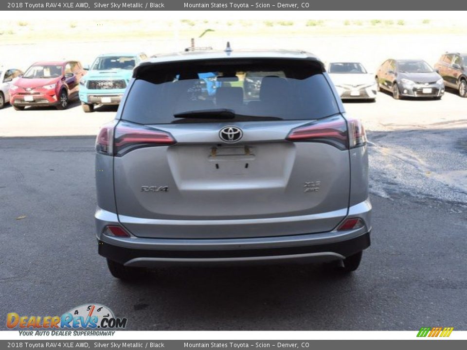 2018 Toyota RAV4 XLE AWD Silver Sky Metallic / Black Photo #5