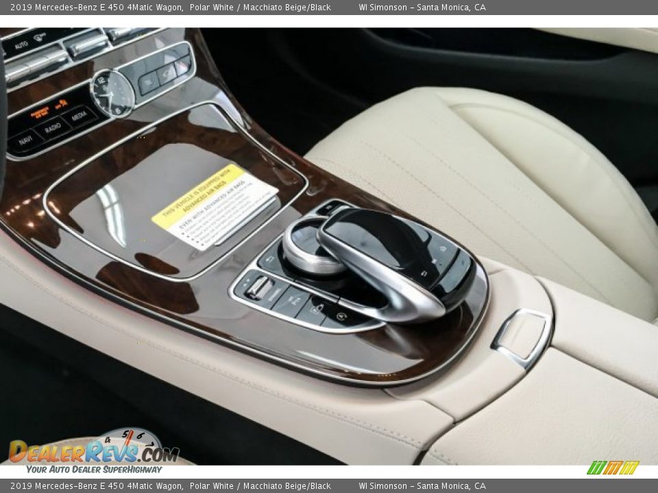 2019 Mercedes-Benz E 450 4Matic Wagon Polar White / Macchiato Beige/Black Photo #7