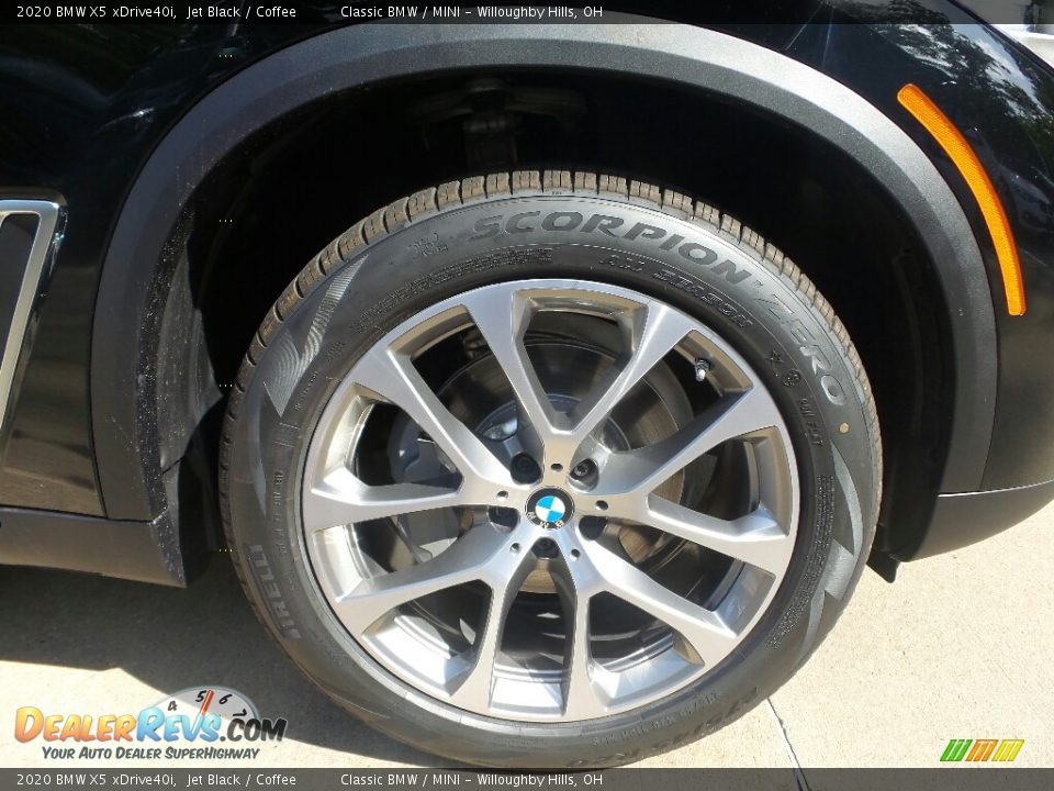 2020 BMW X5 xDrive40i Jet Black / Coffee Photo #2