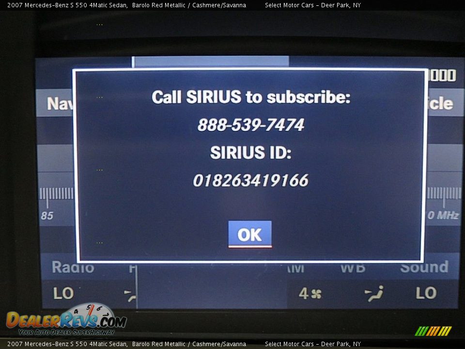 2007 Mercedes-Benz S 550 4Matic Sedan Barolo Red Metallic / Cashmere/Savanna Photo #18