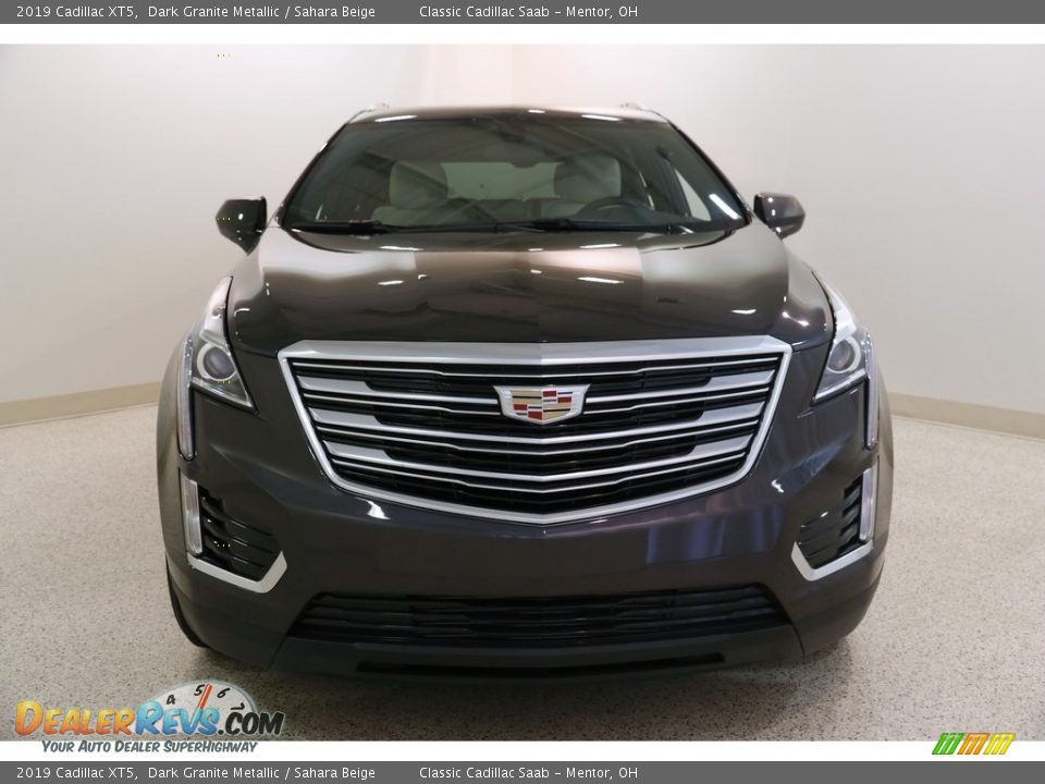 2019 Cadillac XT5 Dark Granite Metallic / Sahara Beige Photo #2