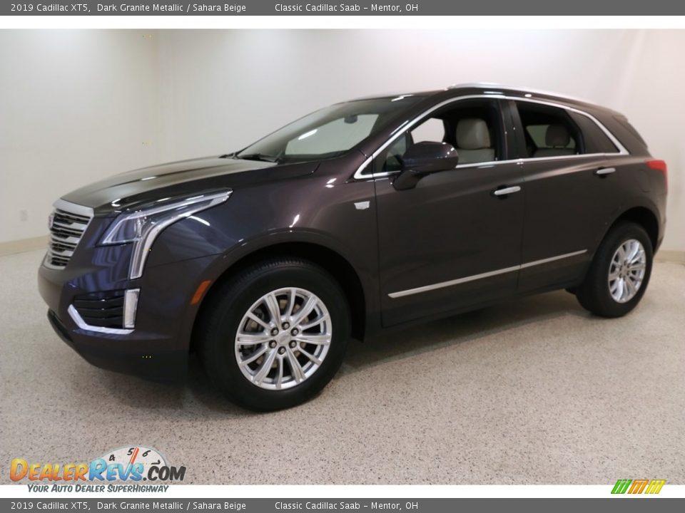 2019 Cadillac XT5 Dark Granite Metallic / Sahara Beige Photo #3