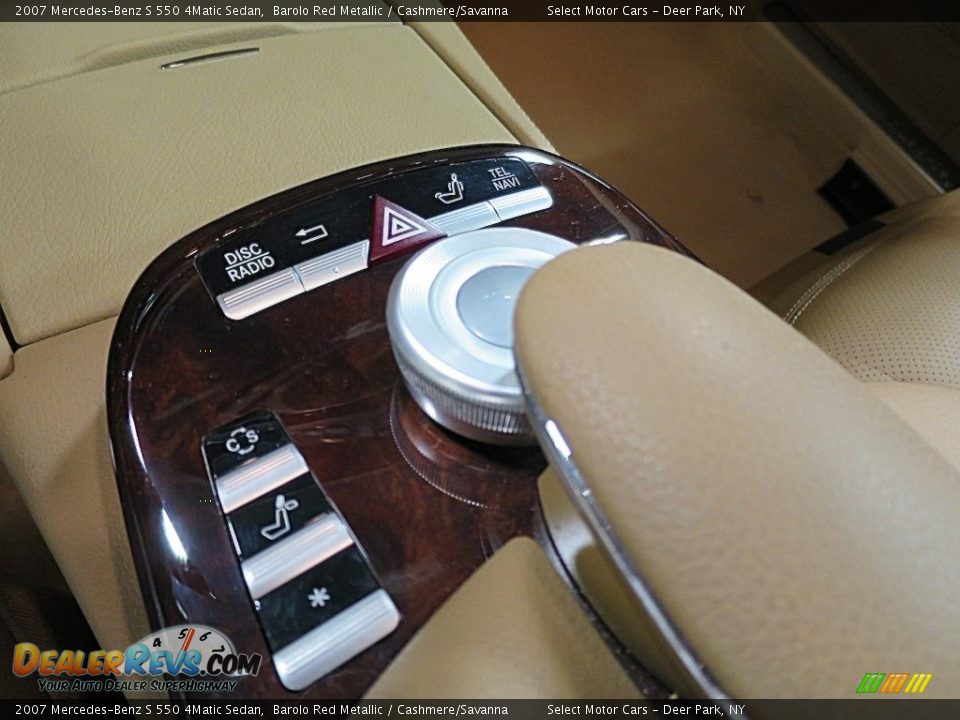 2007 Mercedes-Benz S 550 4Matic Sedan Barolo Red Metallic / Cashmere/Savanna Photo #22