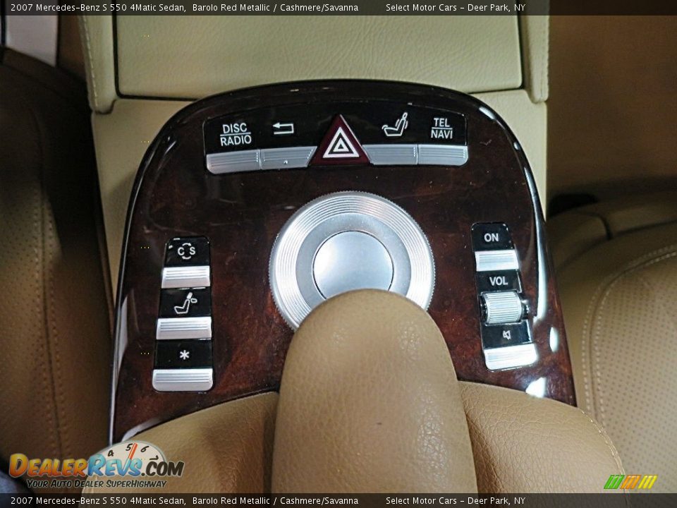 2007 Mercedes-Benz S 550 4Matic Sedan Barolo Red Metallic / Cashmere/Savanna Photo #23