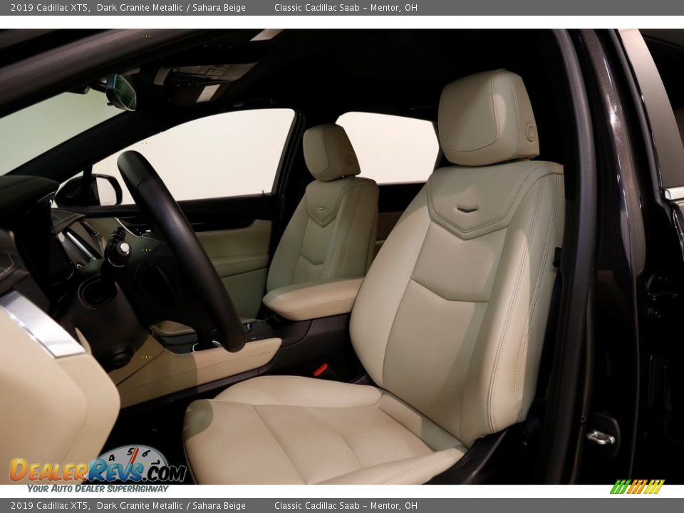 2019 Cadillac XT5 Dark Granite Metallic / Sahara Beige Photo #5