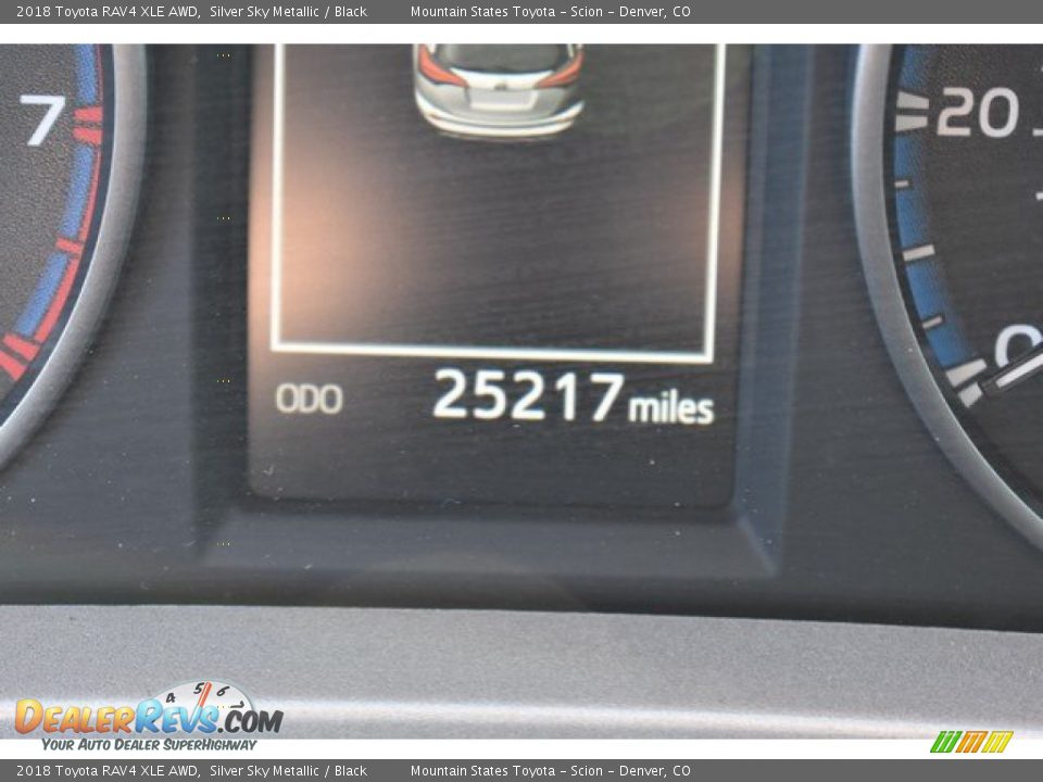 2018 Toyota RAV4 XLE AWD Silver Sky Metallic / Black Photo #12